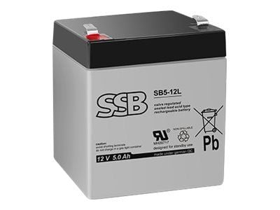 SSB SB 5-12L - UPS-batteri - 1 x batteri - blysyre - 5 Ah