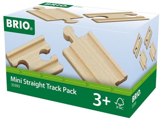 BRIO 33393 Suorat kiskot, minipakkaus