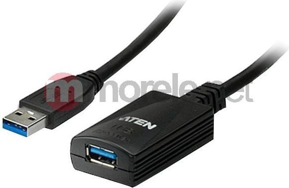 USB-kabel Aten USB-A til USB-A 5 m svart (UE350AT)
