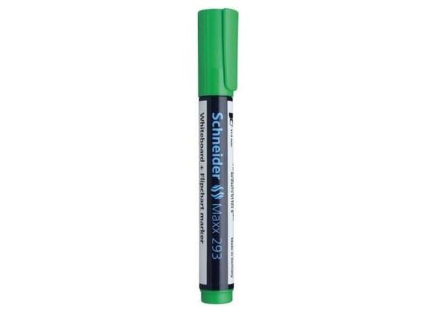 Schneider Schreibgeräte Maxx 293, 10 st, grön, mejselspets, rund, medium, 2 mm
