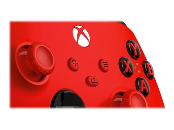 Microsoft Xbox Wireless Controller - Gamepad - trådløs - Bluetooth - Puls rød - for; PC / Microsoft Xbox One / Microsoft Xbox Series S/X