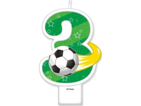MK lys med tall - 3 - fotball