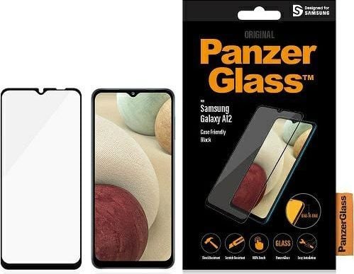 PanzerGlass PRO7251, Samsung, Samsung - Galaxy A12, Tørr påføring, Ripebestandig, Sjokkresistent, Gjennomsiktig, 1 stykker