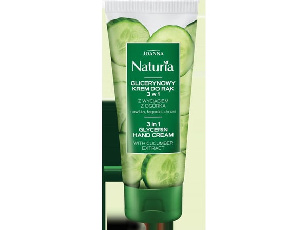 Joanna Naturia glyserinkrem for hender og negler agurk 100 ml