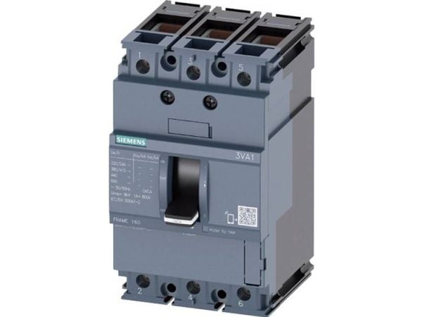 Siemens Siemens Siemens Indus.Sector Strömbrytare 1 st Inställningsområde (ström): 63 - 63 A Kopplingsspänning (max.): 690 V/AC (B x H x D) 76,2 x ...