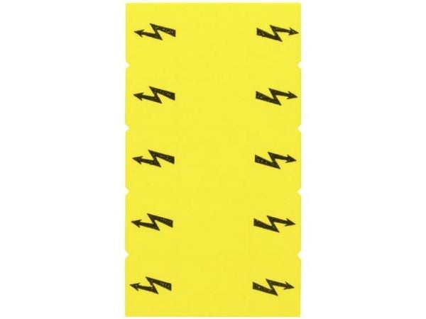 Siemens Warnschild 8WH9065-5BA06, Gul, 2 g, 50 mm, 22 mm, 4 mm