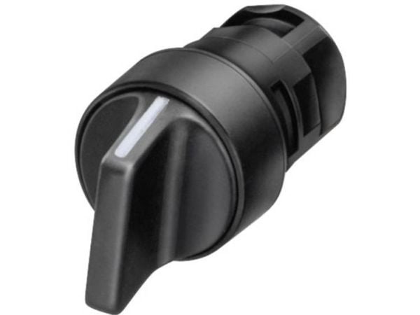 Siemens 3SB20002AB01 3SB2000-2AB01 Drejekontakt Frontring plastic Spændeanordning Sort 1 x 62 ° Drejefrigørelse 1 stk