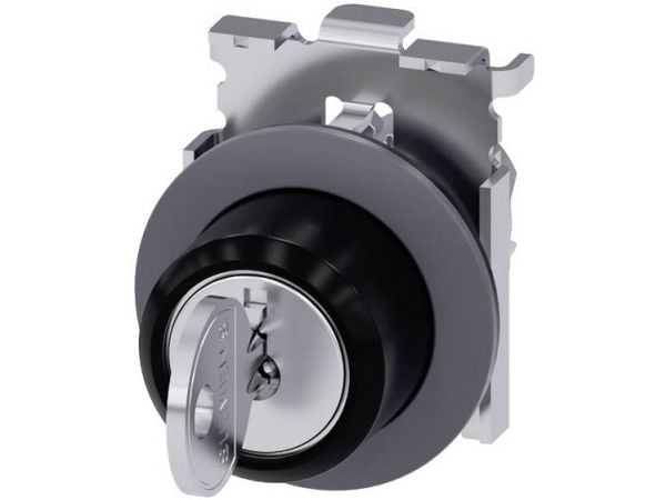 Siemens 3SU1060-4LM01-0AA0 avainkytkin, 30 mm, pyöreä, IP67, IP69K, 3,05 cm, 88 mm, 99 mm, 50 mm, 97,5 g