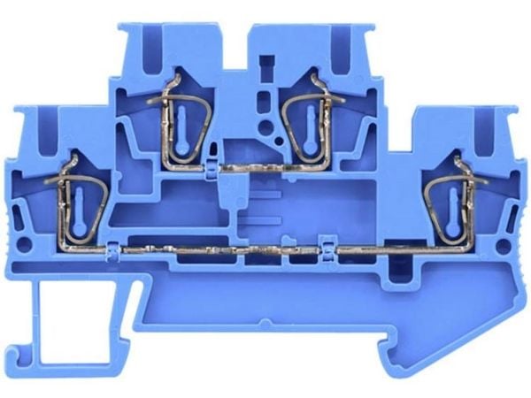 Siemens 8WH2020-0AF01 Kaksinapainen liitin Jousivetoinen liitin Sininen 1 kpl