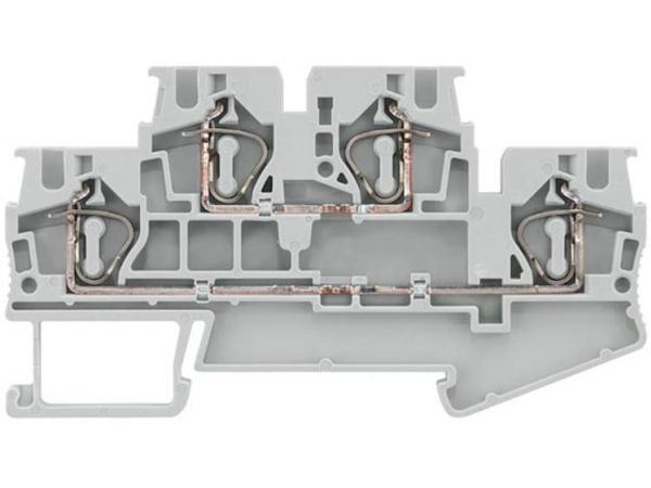 Siemens 8WH2025-0AG00 Kaksoispistorasiapistoke Jousitettu liitäntä Harmaa 1 kpl