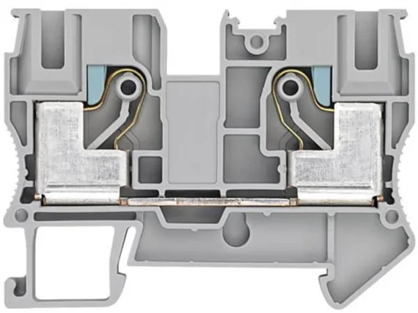Siemens 8WH6000-0AJ00 Läpivientiliitin Pistokeliitäntä Harmaa 1 kpl