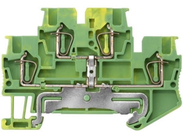 Siemens 8WH2020-0CE07 Kaksikerroksinen suojajohdinliitin Jousiliitäntä Vihreä-keltainen 1 kpl