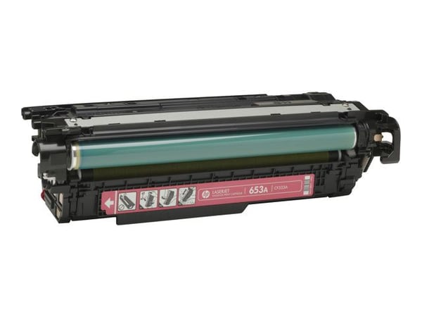 HP 654A - Magenta - original - LaserJet - tonerpatron (CF333A) - for Color LaserJet Enterprise M651dn, M651n, M651xh; Color LaserJet Managed M651dn...