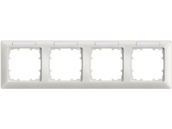 Siemens 5TG25530, Titan, Hvit, Plastikk, Skrueløs, 222 mm, 80 mm, 1 stykker
