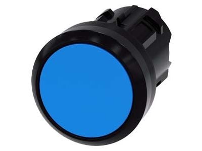 Siemens 3SU1000-0AB50-0AA0, Muovi, IP66, IP67, IP69, IP69K, Musta, Sininen, 2,95 cm, 35,3 mm, 50 mm