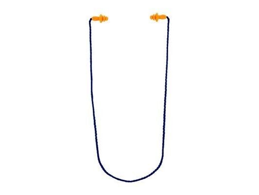 3M 1271C1, Gjenbrukbar øreplugg, Oransje, Koblet med ledninger (ikke trådløs), 25 dB, 98 dB, Polybag