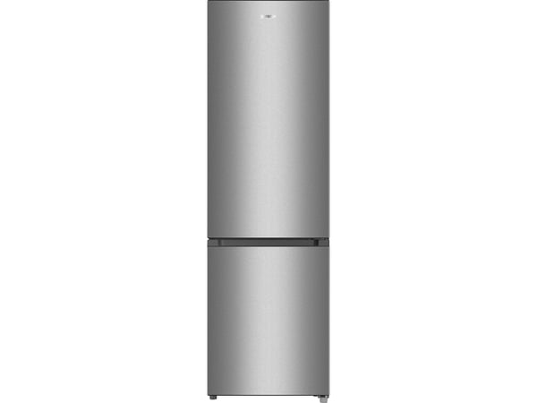 Gorenje RK4182PS4 - Kjøleskap/fryser - bunnfryser - bredde: 55 cm - dybde: 55.7 cm - høyde: 180 cm - 269 liter - Klasse E - grå