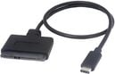 MicroConnect - Lagringskontroll - SATA - 5 GBps - USB 3.1 - sort
