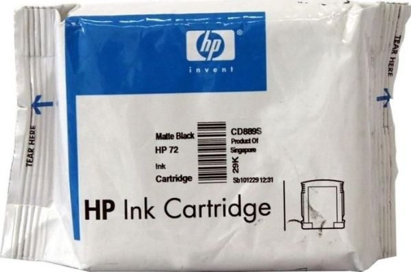HP - Matt svart - skriverpatron
