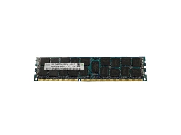 Dell - DDR3 - modul - 16 GB - DIMM 240-pin - 1600 MHz / PC3-12800 - registrert - ECC - oppusset - for PowerEdge C8220, R320, R820, T320; PowerVault...
