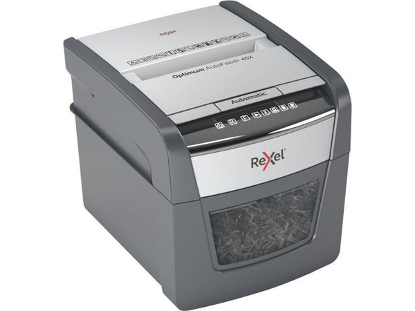 Makulator Rexel Optimum AutoFeed+ 45X krydsmakulering 4x28 mm (P-4)