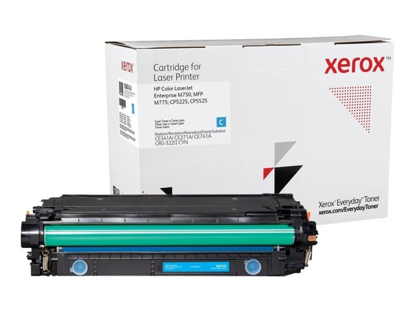 Everyday - Cyan - kompatibel - tonerpatron (alternativ for: HP 305A, HP 307A, HP 605A) - for HP Color LaserJet Enterprise CP5525, M750, MFP M775; C...