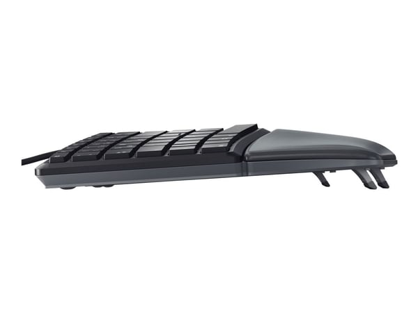 CHERRY KC 4500 ERGO - Tastatur - USB - QWERTY - Storbritannia - svart
