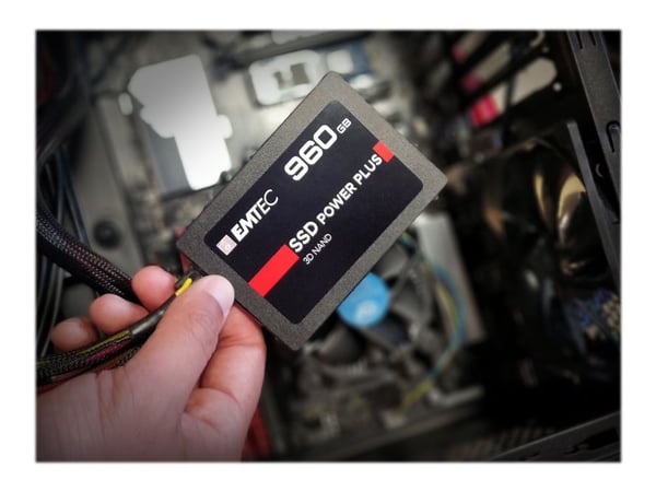 EMTEC X150 Power Plus 3D NAND - SSD - 960 GB - intern - 2.5" - SATA 6Gb/s