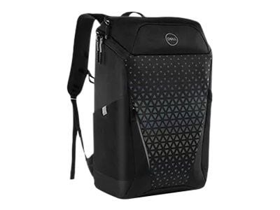 Dell Gaming Backpack 17 - Kannettavan tietokoneen reppu - 17" - musta, sateenkaariheijastimella varustettu etupaneeli