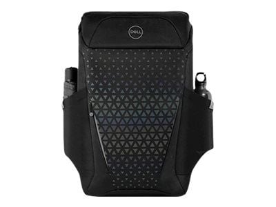 Dell Gaming Backpack 17 - Kannettavan tietokoneen reppu - 17" - musta, sateenkaariheijastimella varustettu etupaneeli
