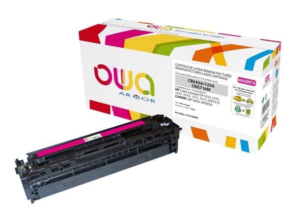 Armor - Magenta - yhteensopiva - värikasetti - HP Color LaserJet CM1312 MFP, CM1312nfi MFP, CP1215, CP1515n, CP1518ni, CP1215, CP1515n, CP1518ni
