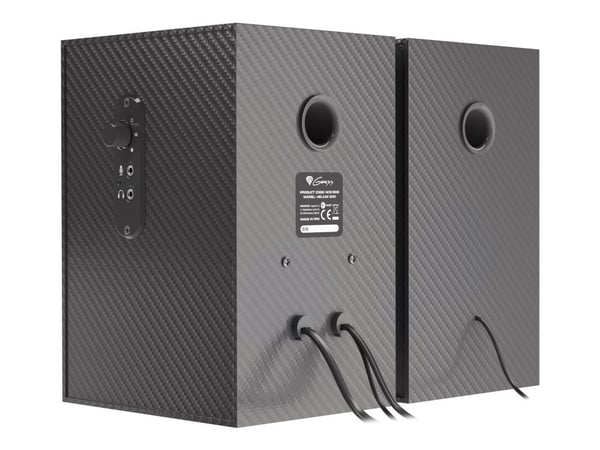 Genesis Helium 200 - Høyttalere - for PC - 20 watt (Total) - toveis - svart, rød