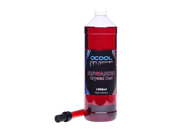 Alphacool Ice Water Crystal Red, 1000ml valmis sekoitus - punainen
