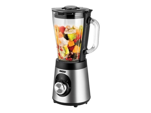 Unold Edel, Pöydällä pidettävä tehosekoitin, 1,5 L, Syke-toiminto, Jäänmurskaus, 0,9 m, 500 W
