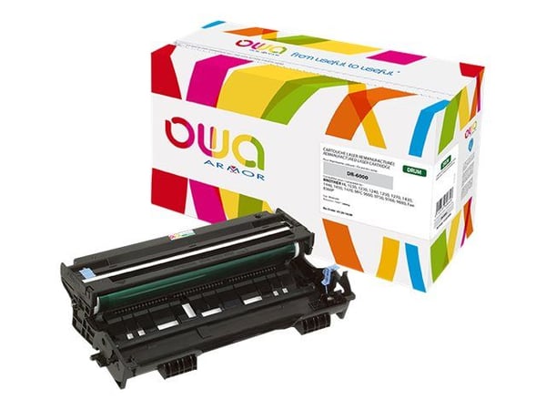 OWA - Svart - kompatibel - gjenfabrikert - trommelsett (alternativ for: Brother DR6000) - for Brother HL-1030, 1230, 1240, 1250, 1270, 1430, 1440, ...