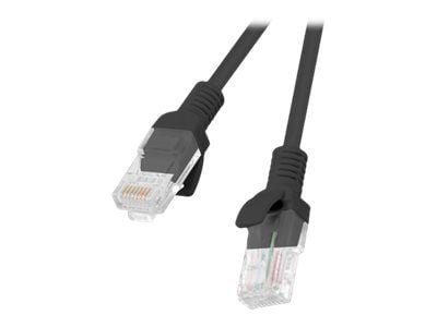 Lanberg - Liitäntäkaapeli - RJ-45 (uros) - RJ-45 (uros) - 1 m - 5,4 mm - UTP - CAT 6 - muotoiltu, solmuton, säikeistetty - musta, RAL 9004 Lanberg - Liitäntäkaapeli - RJ-45 (uros) - RJ-45 (uros) - 1 m - 5,4 mm - UTP - CAT 6 - muotoiltu, solmuton, säikeistetty - musta, RAL 9004