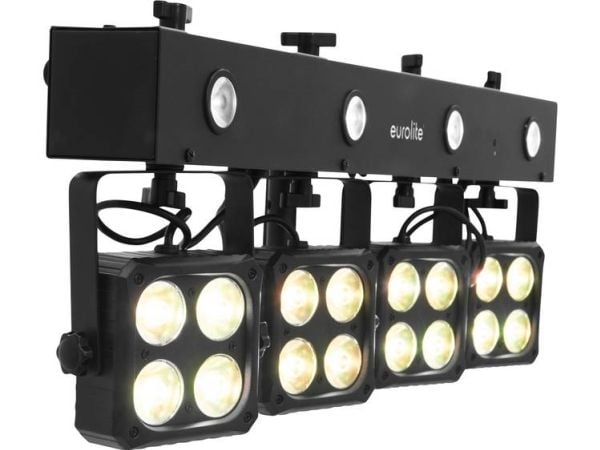 Eurolite batteri KLS-180 LED PAR spotlight belysningssystem (41701000)