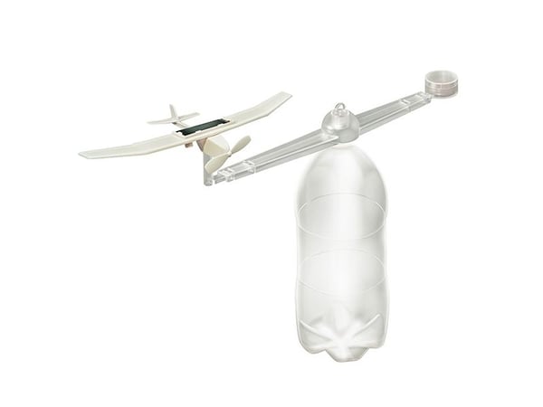 4M Solar Plane Mobile, robotti, valkoinen, aurinko, 24 mm, 22 mm, 6 mm