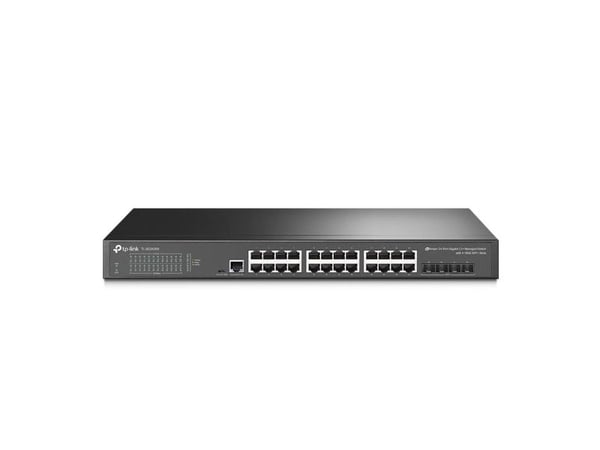 TP-Link Omada SG3428X, Håndtert, L2+/L3, Gigabit Ethernet (10/100/1000), Rack-montering, 1U