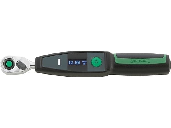 STAHLWILLE 701/2, Digital momentnøkkel, Ft-lb, In-lb, Nm, Elektronisk, 1 - 20 Nm, Sort, Grønn, DIN EN ISO 6789-2: 2017
