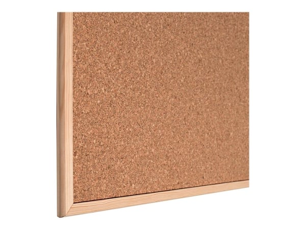 Esselte Korkkitaulu Economy puukehyksillä 60 x 90 cm, Puu, Puu, Korkki, Vaakasuuntaisesti, Standard, 595 mm