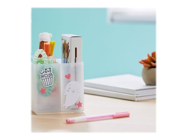 Cricut Joy Smart Label - Håndverksmateriale - 13.9 x 121.9 cm - hvit - permanent - vinyl - for P/N: 2007992