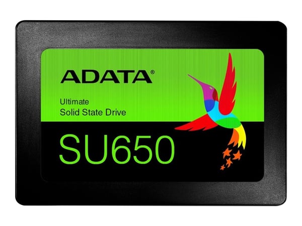 ADATA Ultimate SU650 - SSD-levy - 512 GB - sisäinen - 2,5" - SATA 6Gb/s