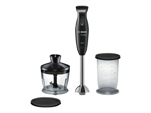 Bosch CleverMixx MSM2620B - Håndmikser - 600 W - svart/antrasitt