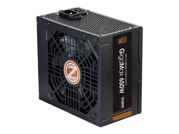ZALMAN GigaMax ZM650-GVII - Strømforsyning (intern) - ATX12V 2.31 - 80 PLUS Bronze - AC 200-240 V - 650 watt - aktiv PFC