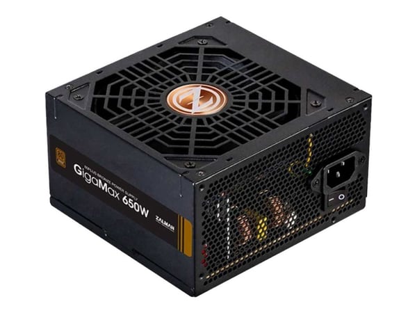 ZALMAN GigaMax ZM650-GVII - Strømforsyning (intern) - ATX12V 2.31 - 80 PLUS Bronze - AC 200-240 V - 650 watt - aktiv PFC