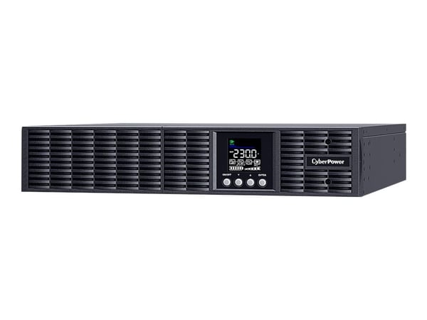CyberPower Smart App Online S OLS3000ERT2Ua - UPS (rackmonterbar/ekstern) - AC 230 V - 2700 watt - 3000 VA - enkeltfase - 9 Ah - RS-232, USB - utga...