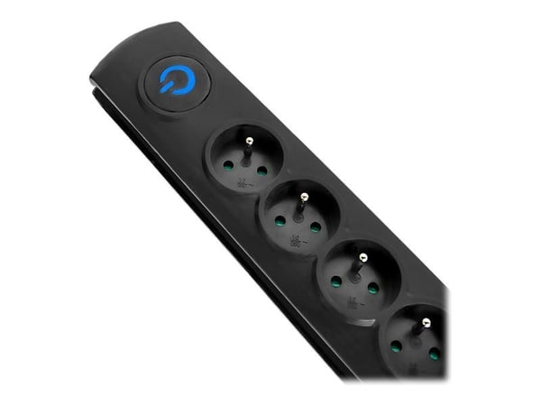 Qoltec 50111, 6 AC-pistorasia(a), Tyyppi E, 230 V, 50 Hz, 16 A, 3680 W