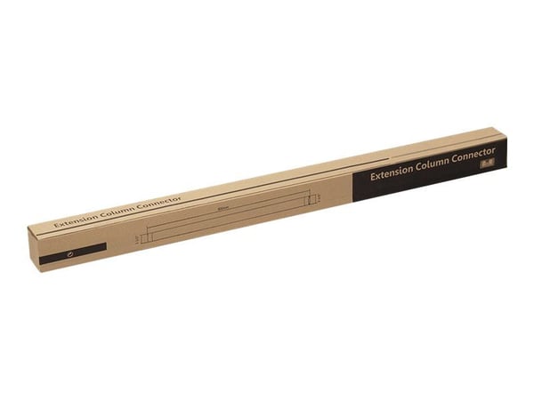 Maclean MC-707 - Komponenter til montering (stang) - for fladt panel - metal - sort