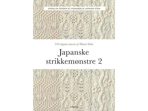 Japanske strikkemønstre 2 | Hitomi Shida | Språk: Dansk